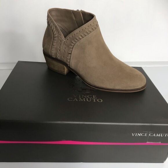 Vince Camuto Parrla Suede Booties - Picture 6 of 8